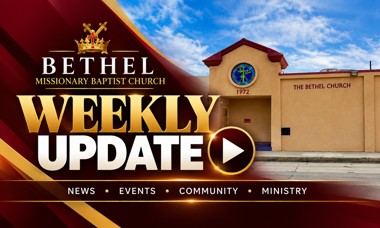Bethel Weekly Update Church Banner Bethel Weekly Update Church Banner